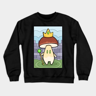 King Bolete Full Digital Illustration Crewneck Sweatshirt